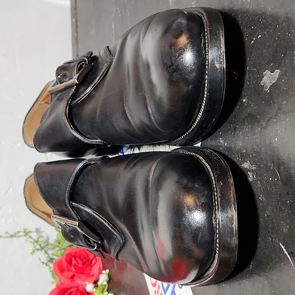 FRANCESCHETTI Leather Monk Strap Dress Shoe NO Written Size - Picture 9 of 15